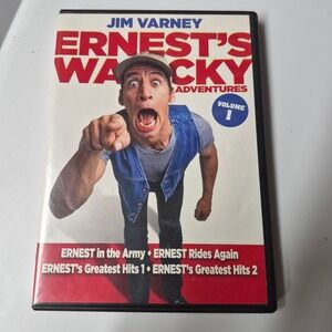 Jim Varney Ernests Wacky Adventures Vol 1 DVD 2-Disc Set Ernest in the Army 2012